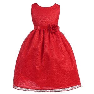 Toddler Infant Baby Lace Easter Party Spring Summer Wedding Flower Girl Dress